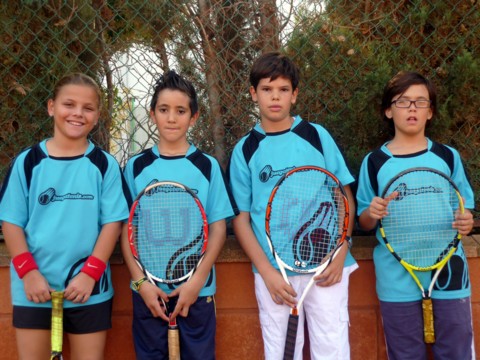 Alba Maroto, Pablo Estreder, Fran López y Pablo Muñoz.